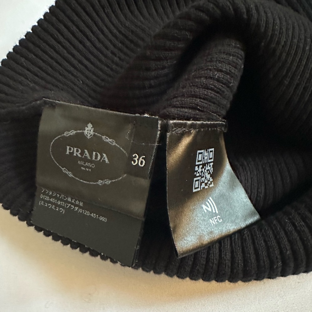 Prada Ribbed Turtleneck - Picture 3 of 6